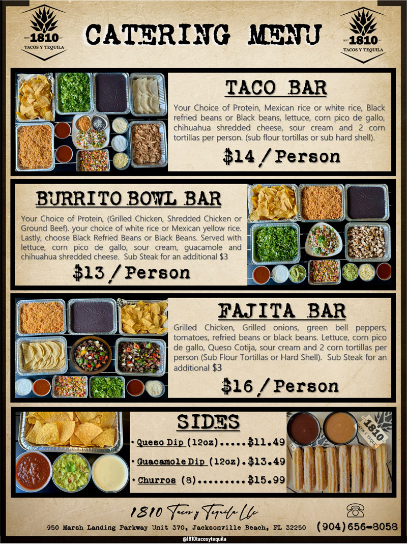 1810 Tacos y Tequila